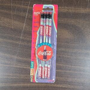 Coca Cola Red and Black Party Pencils